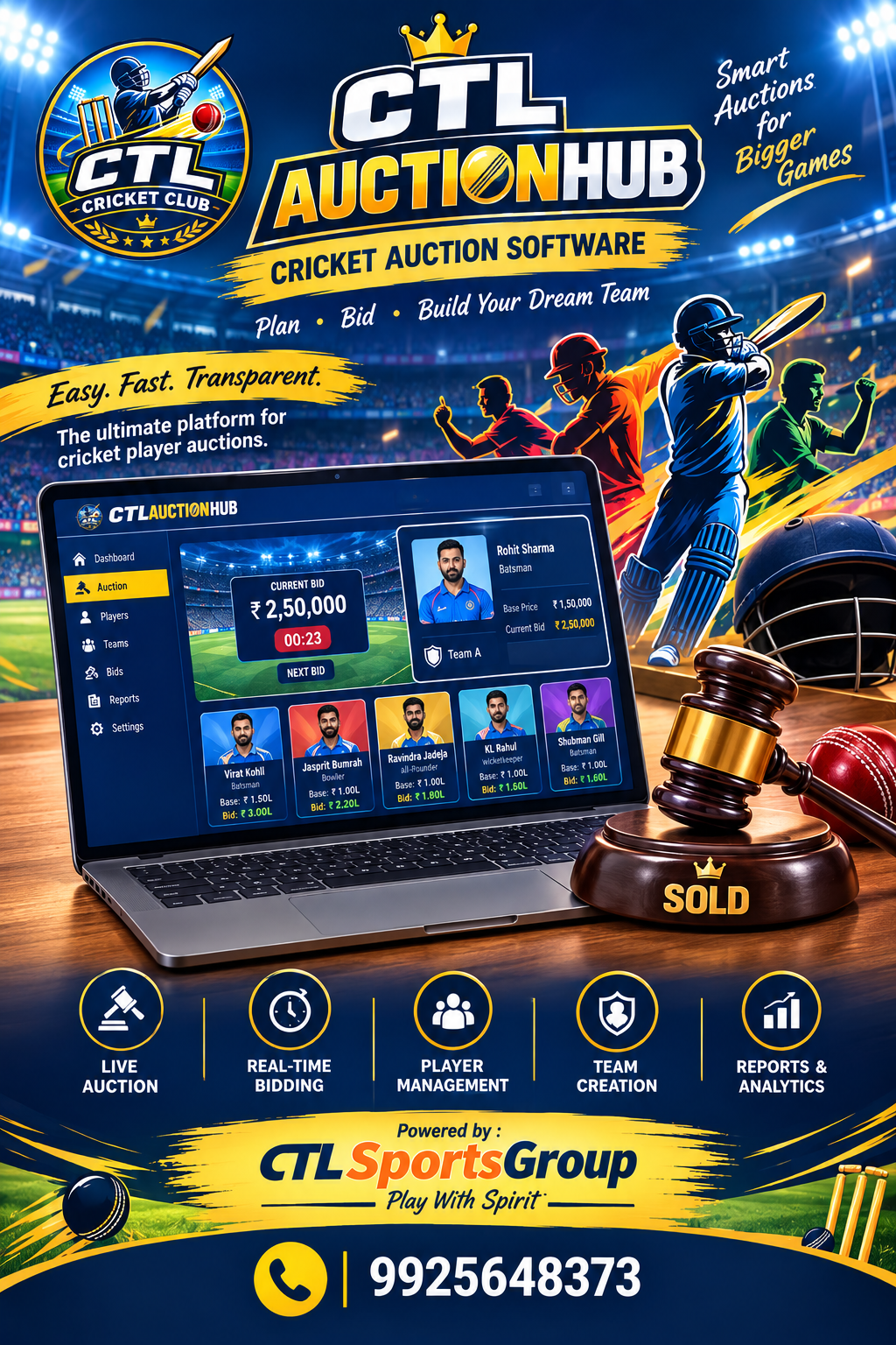 CTL AuctionHub feature showcase